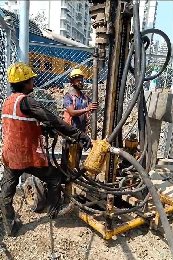 Chemical Earthing Installation