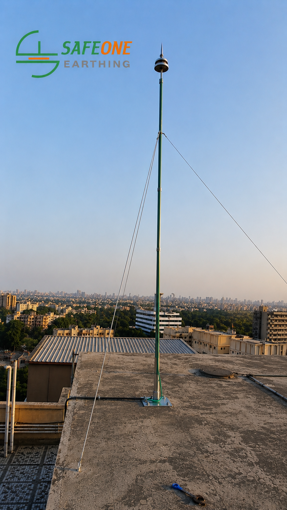 Lightning arrester Installation