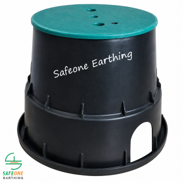 Earthing Chamber Cover HDPE//PVC. - Safeone Earthing